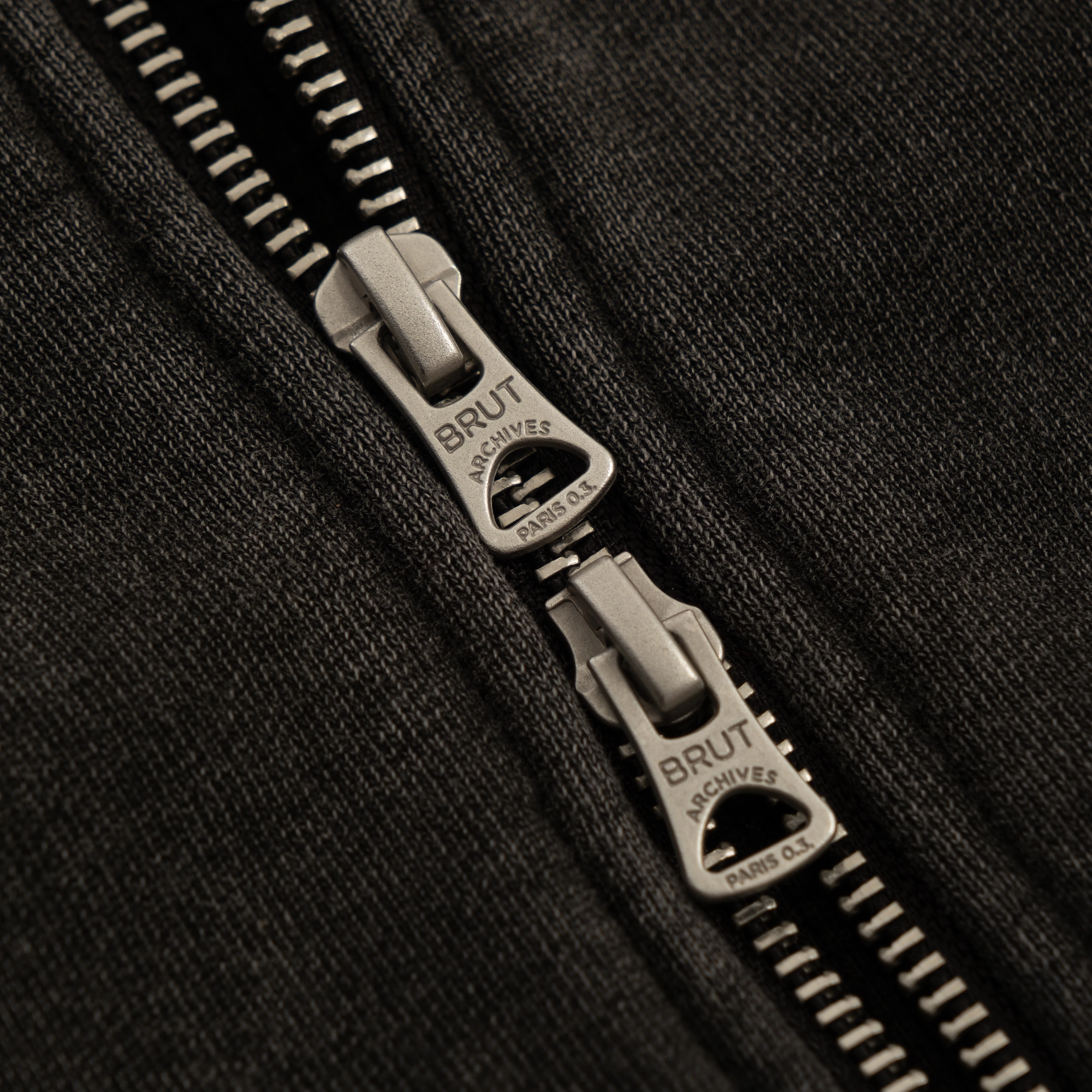 comfortable for standing Daily Style THE THERMAL ZIP SWEAT