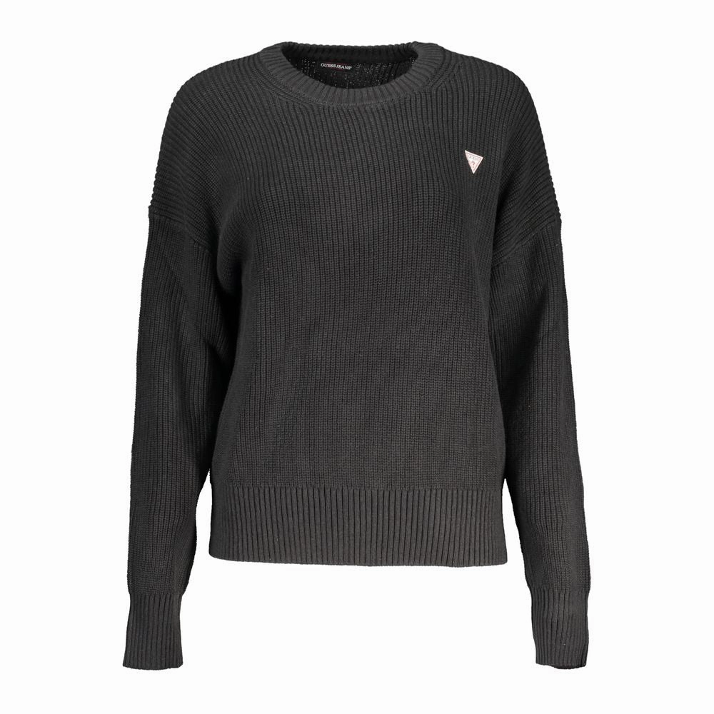 Comfort Knit Piece Biodegradable Fiber Options Guess Jeans Cotton Women's Sweater