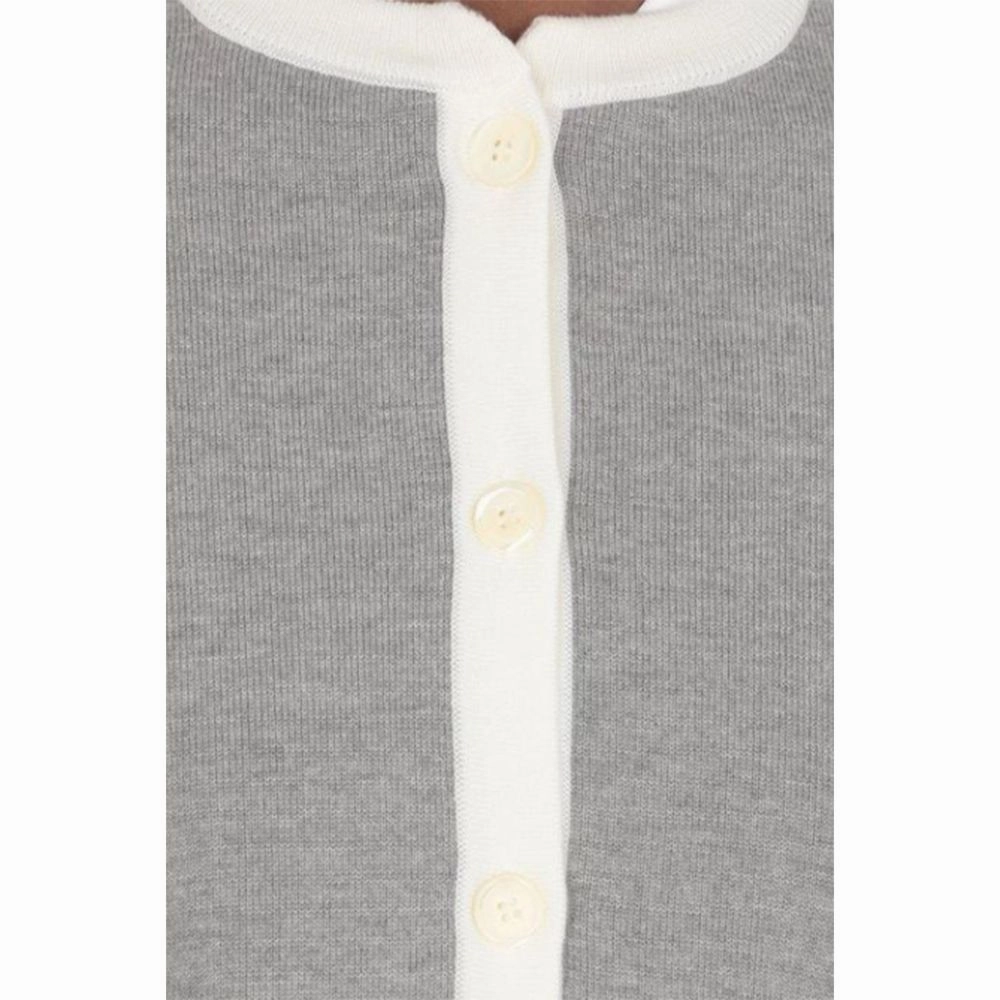 Fashion Knit Layer Thom e 4- Bar Wool Women's Cardigan