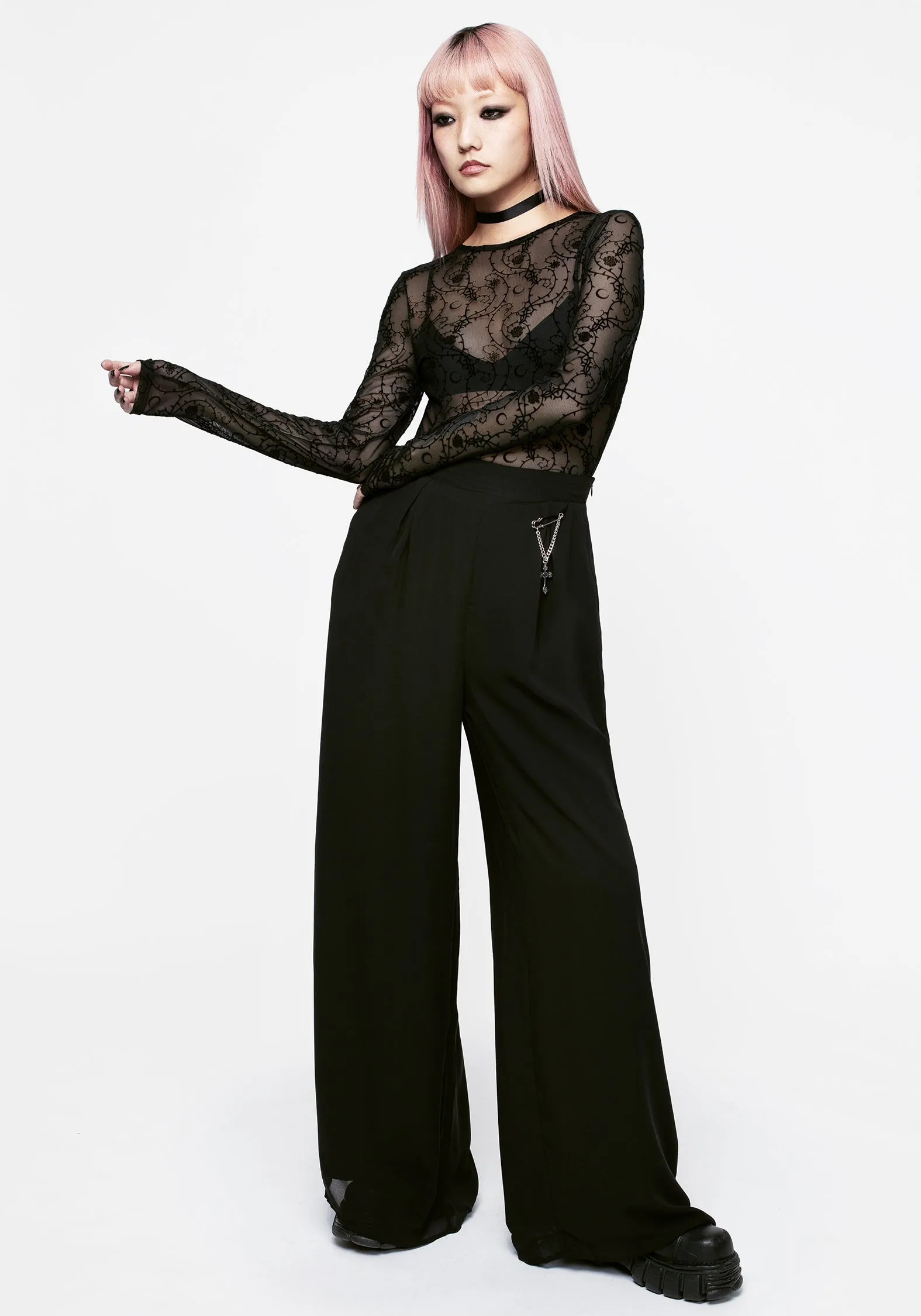 Thorns Mesh Top Pockets available Vase