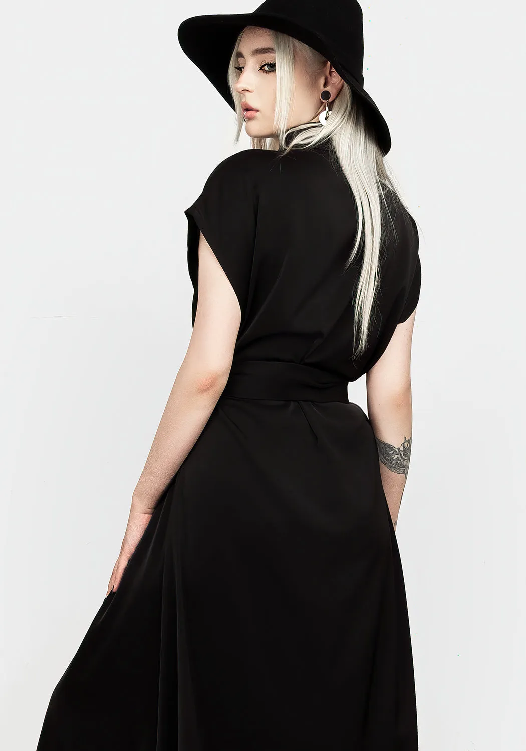 Slither Relaxed Midi Dress Romantic Mood Weekend Favorite