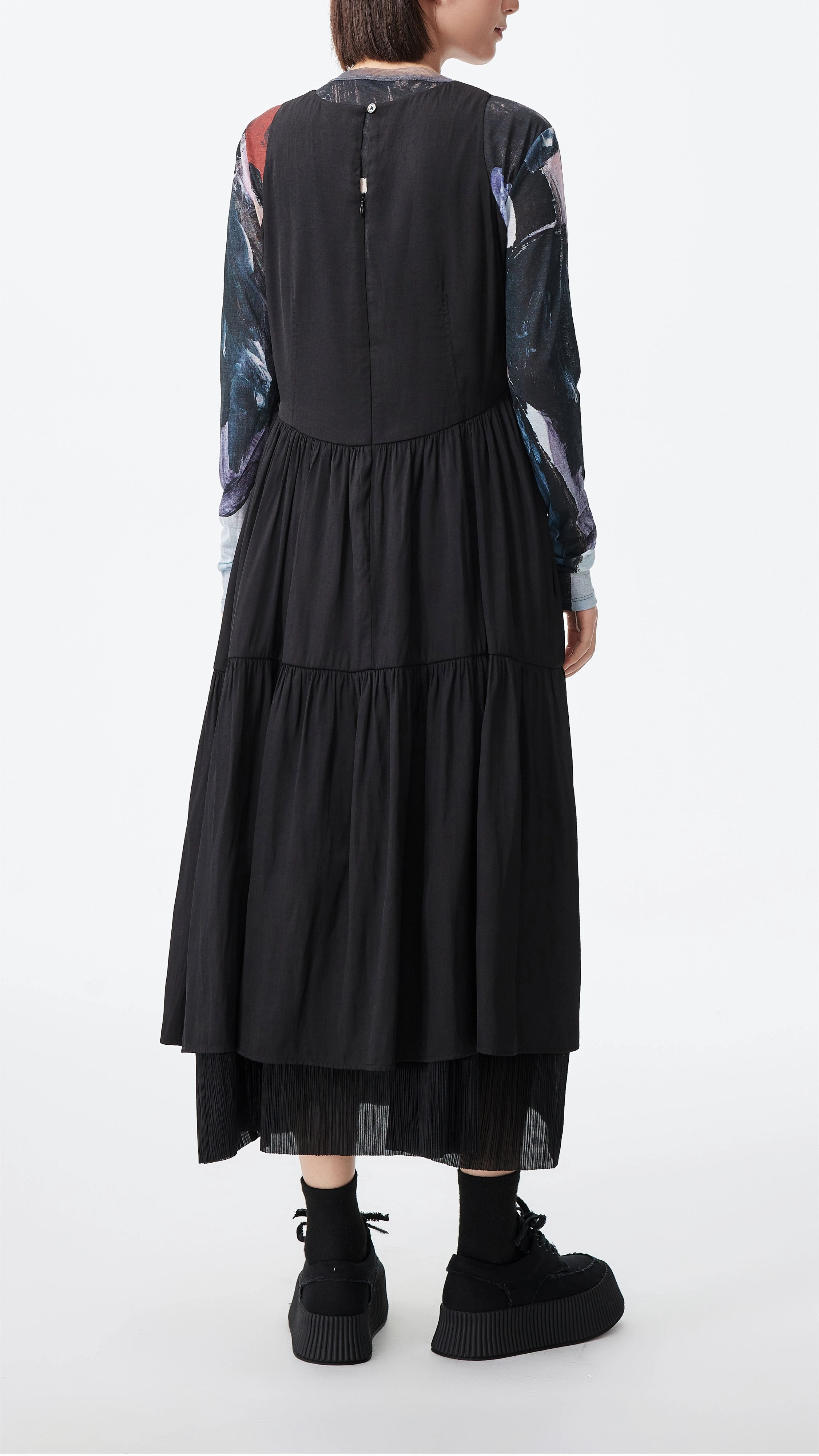 Perfect Look Walk Grace Tiered Midi Dress