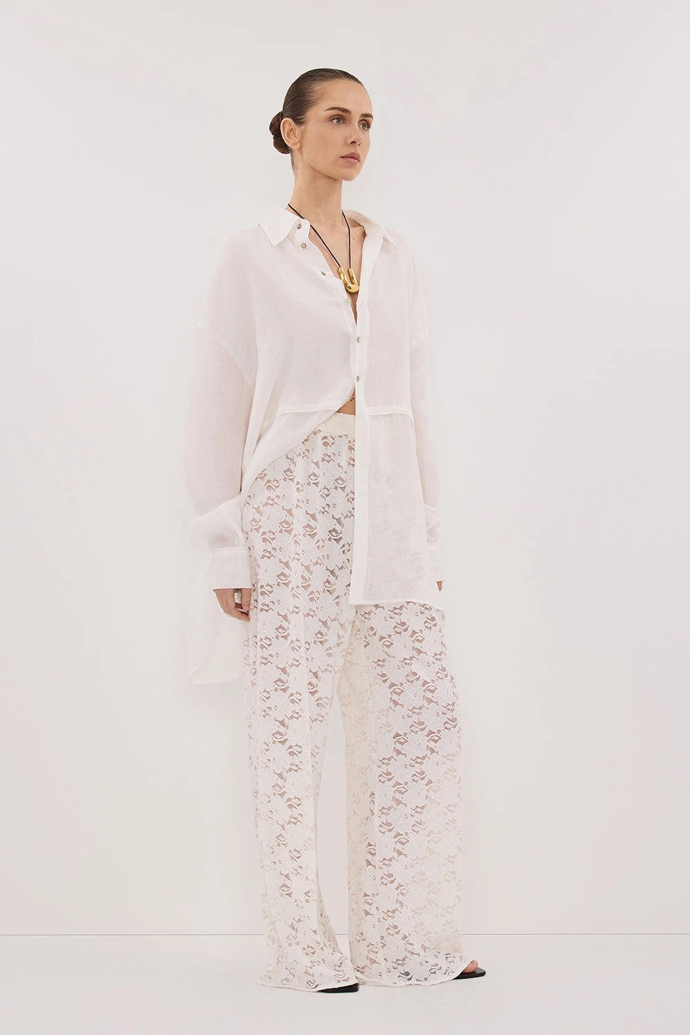 Freedom Fit LOULA WHITE LACE PANT