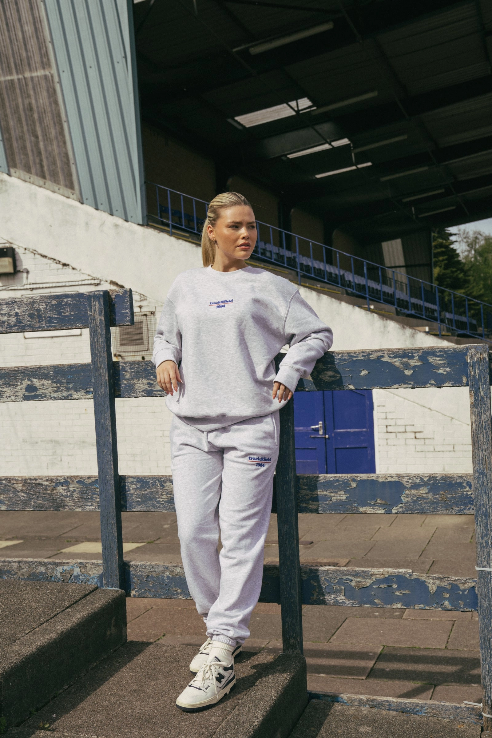All Occasion Vice 84 'Track&Field' Joggers - Ash