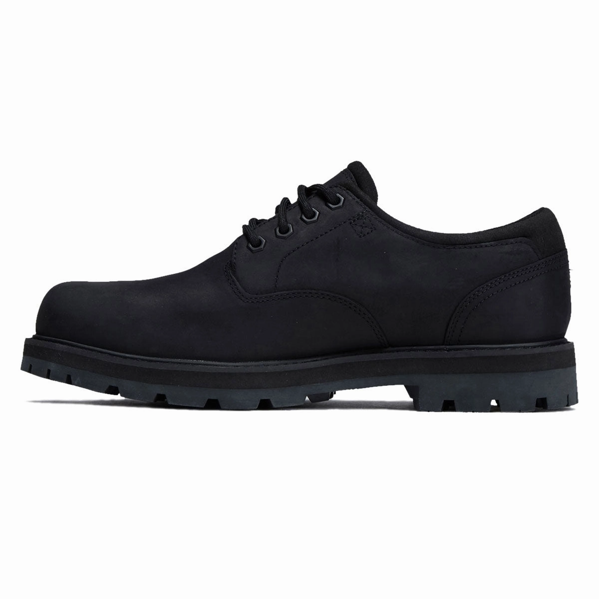 Extended Heel Support Timberland Britton Road Lace Up WP Shoes - Black Full Grain