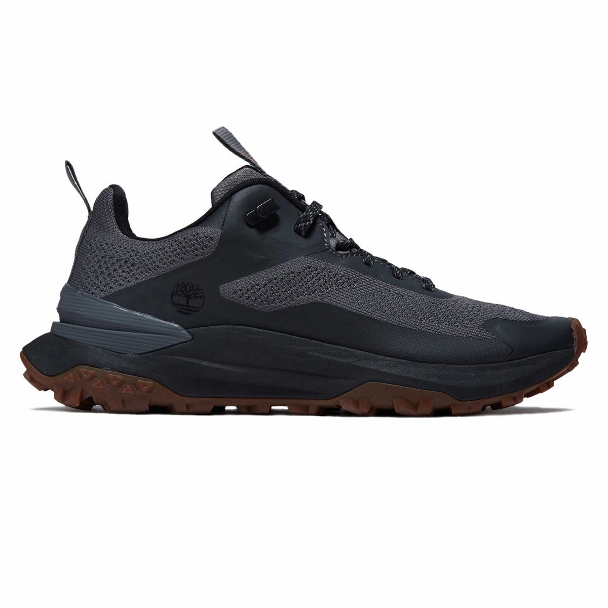 Timberland Motion Access Low Lace Up Shoes - Medium Grey Knit Stitchless Construction Ergo Build