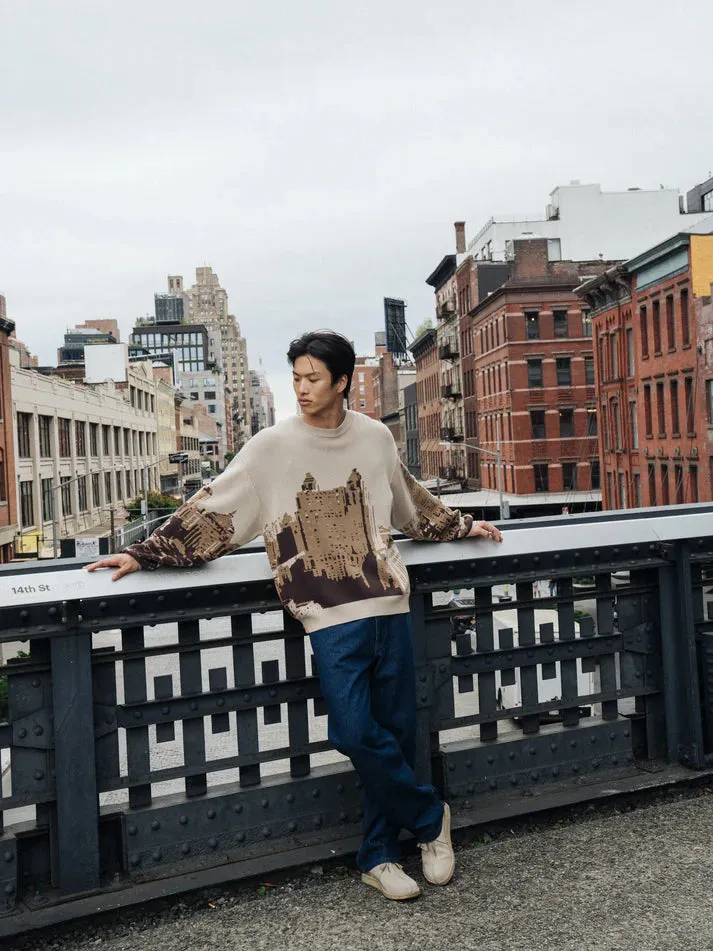 Anti Static Finish bound NYC Skyrise Knit Sweater
