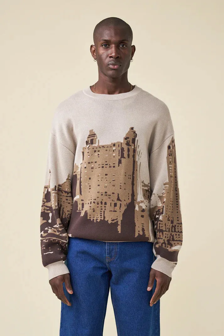 bound NYC Skyrise Knit Sweater Cozy Texture Winter Wear Essentials