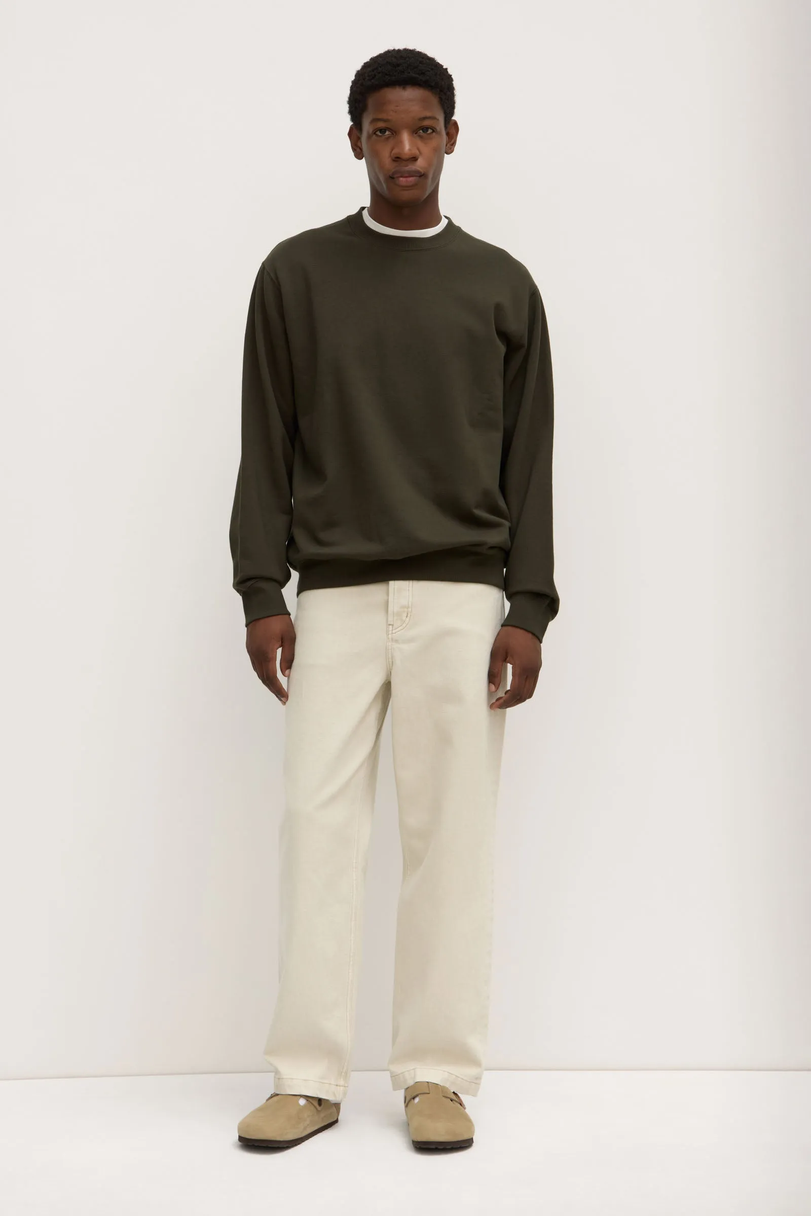 Mens Weekender Crew Neck Fleece Timeless Layer