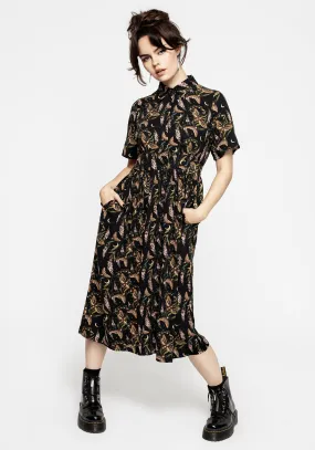 Feather Light Atropos Midi Shirt Dress