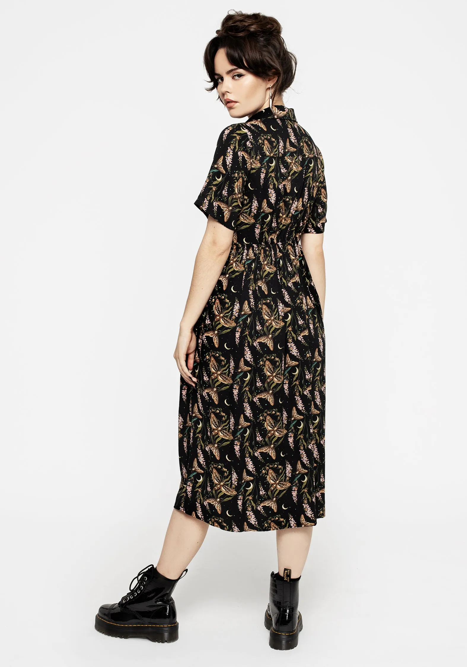 Fashion Essential Atropos Midi Shirt Dress