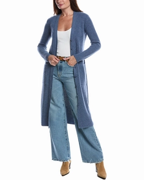 Street Style Knit Apparel TOCCIN Isabella Wool & Cashmere-Blend Cardigan