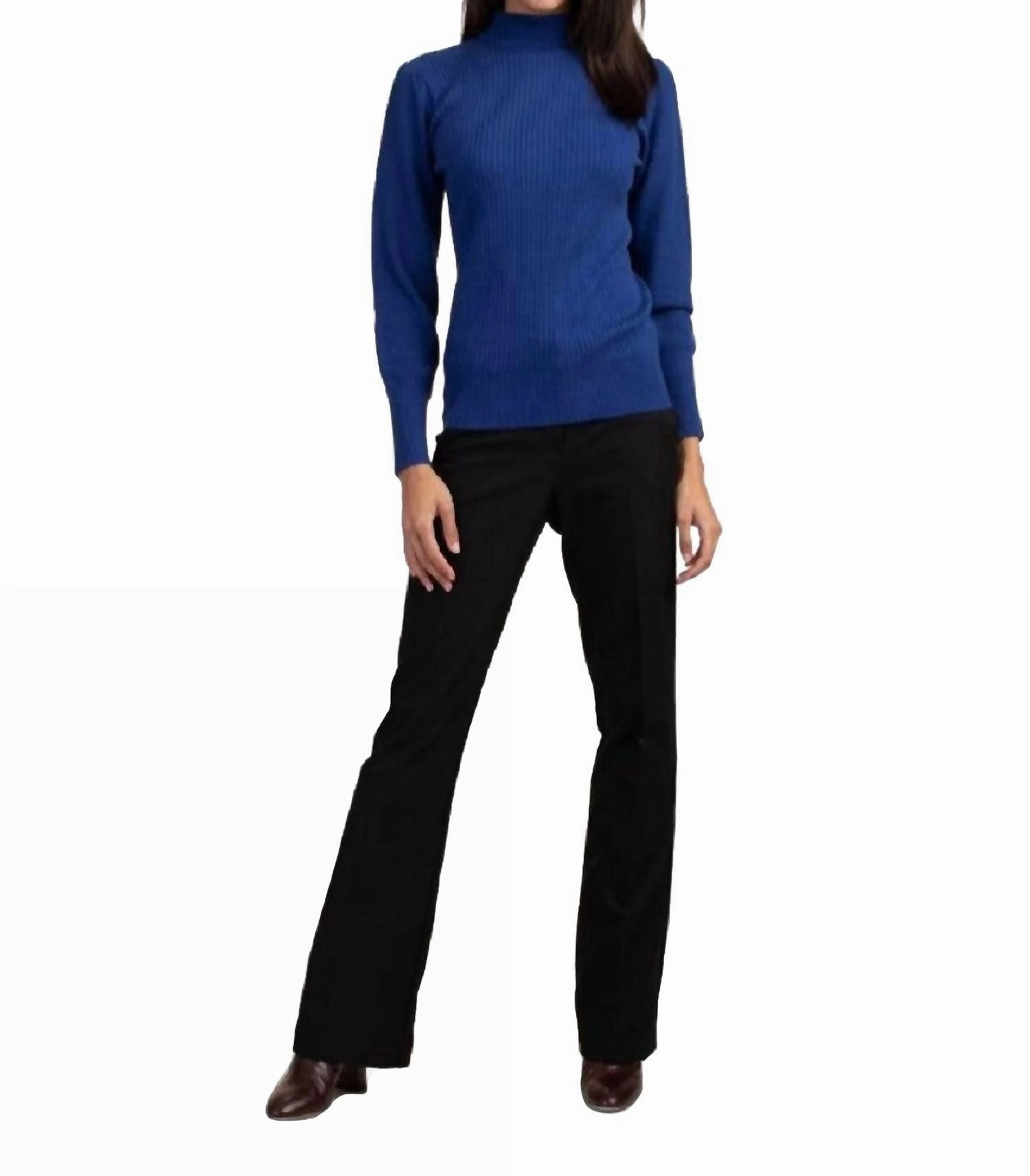 Tom Collins Sweater In Barrett Blue Long Lasting Elasticity