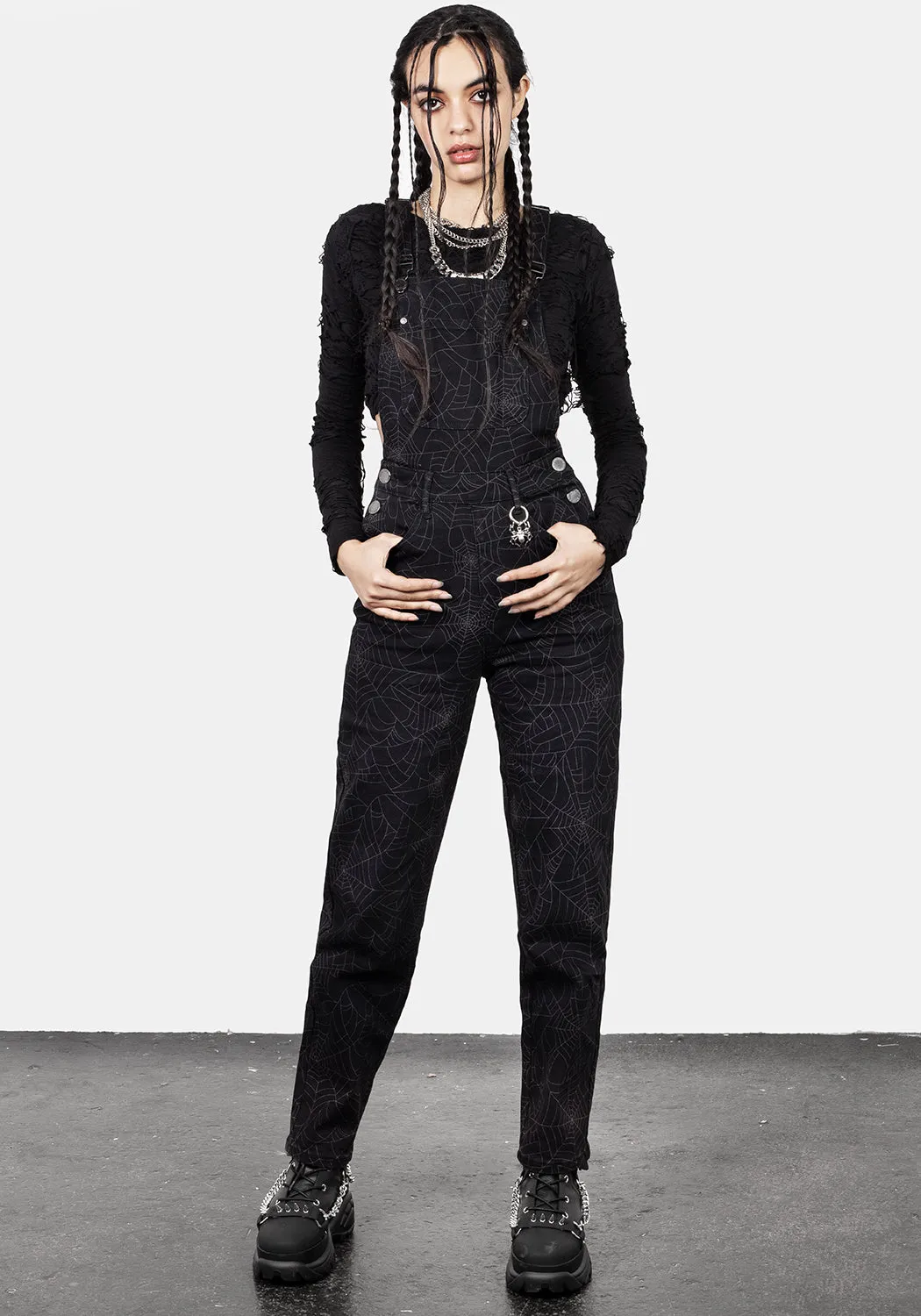 Smooth Comfort Vintage Wash Venom Mom Dungarees