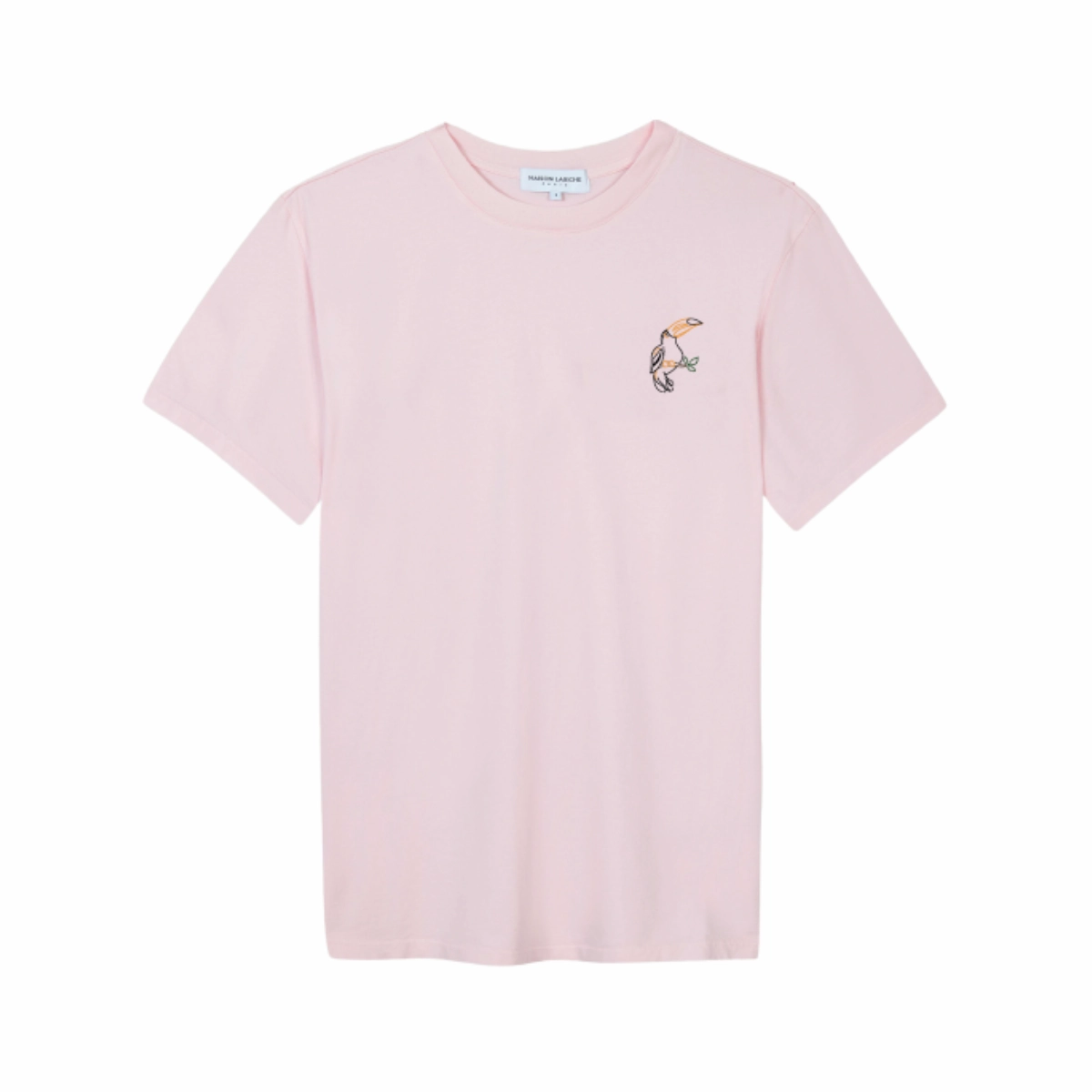 Toucan Organic Cotton Short Sleeve T-Shirt Boat Neck