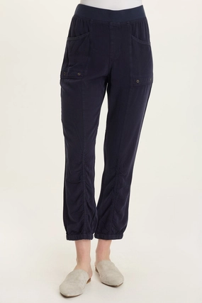 Squire Twill Banded Hem Casual Pant Gym Wear