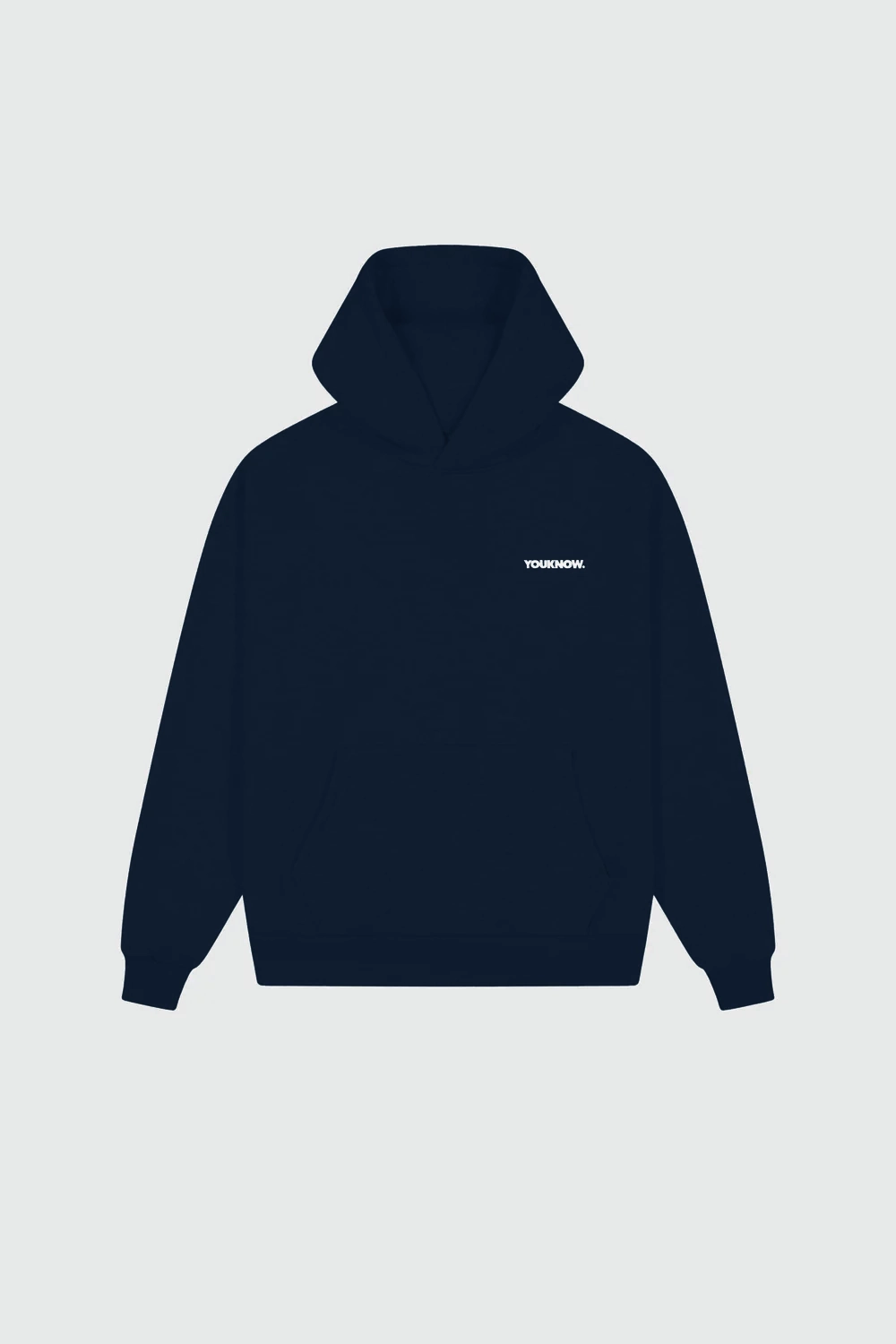 Workout Warmup Elephant like Core Standard Hoodie | Navy