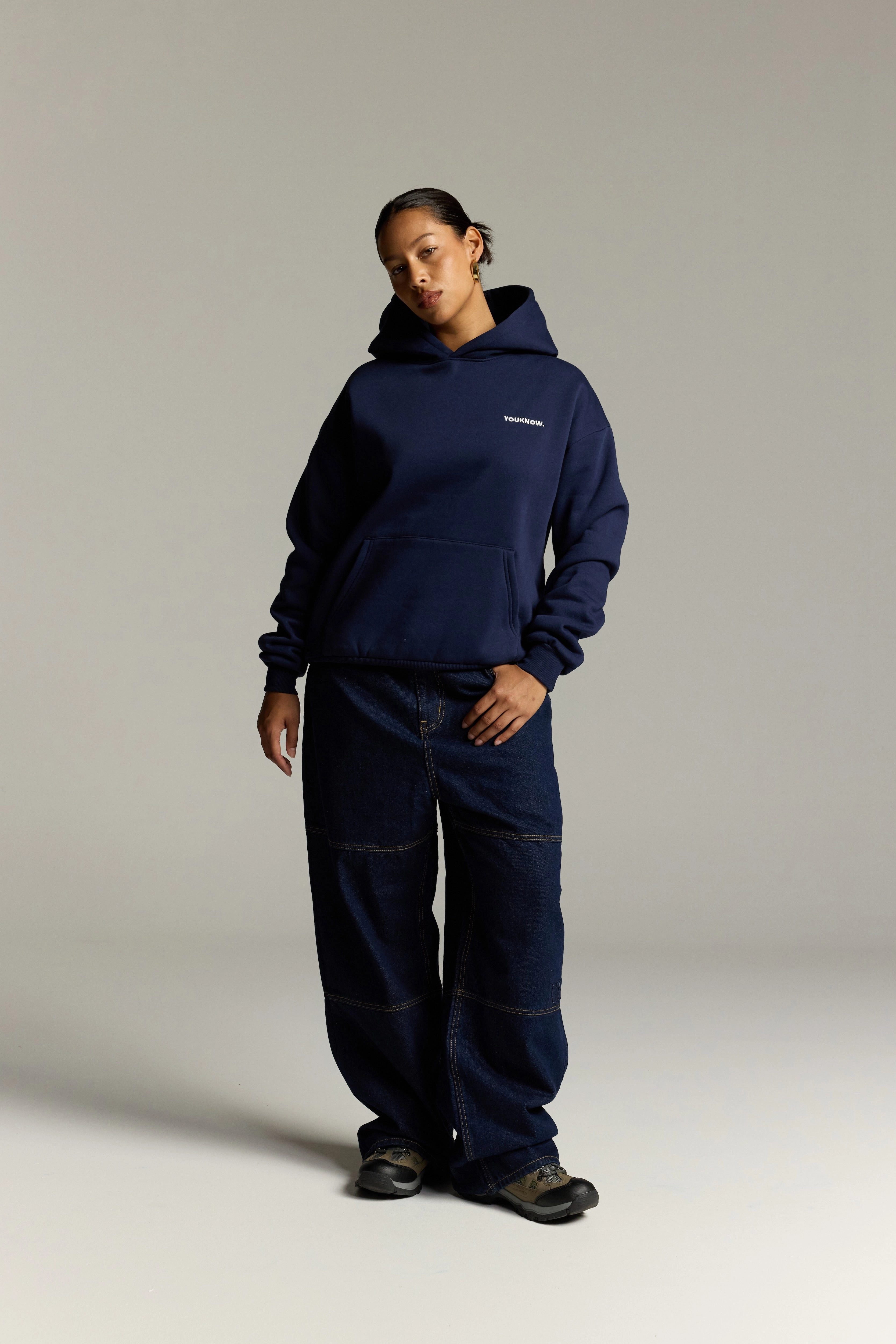 Core Standard Hoodie | Navy Quokka like Street Smart
