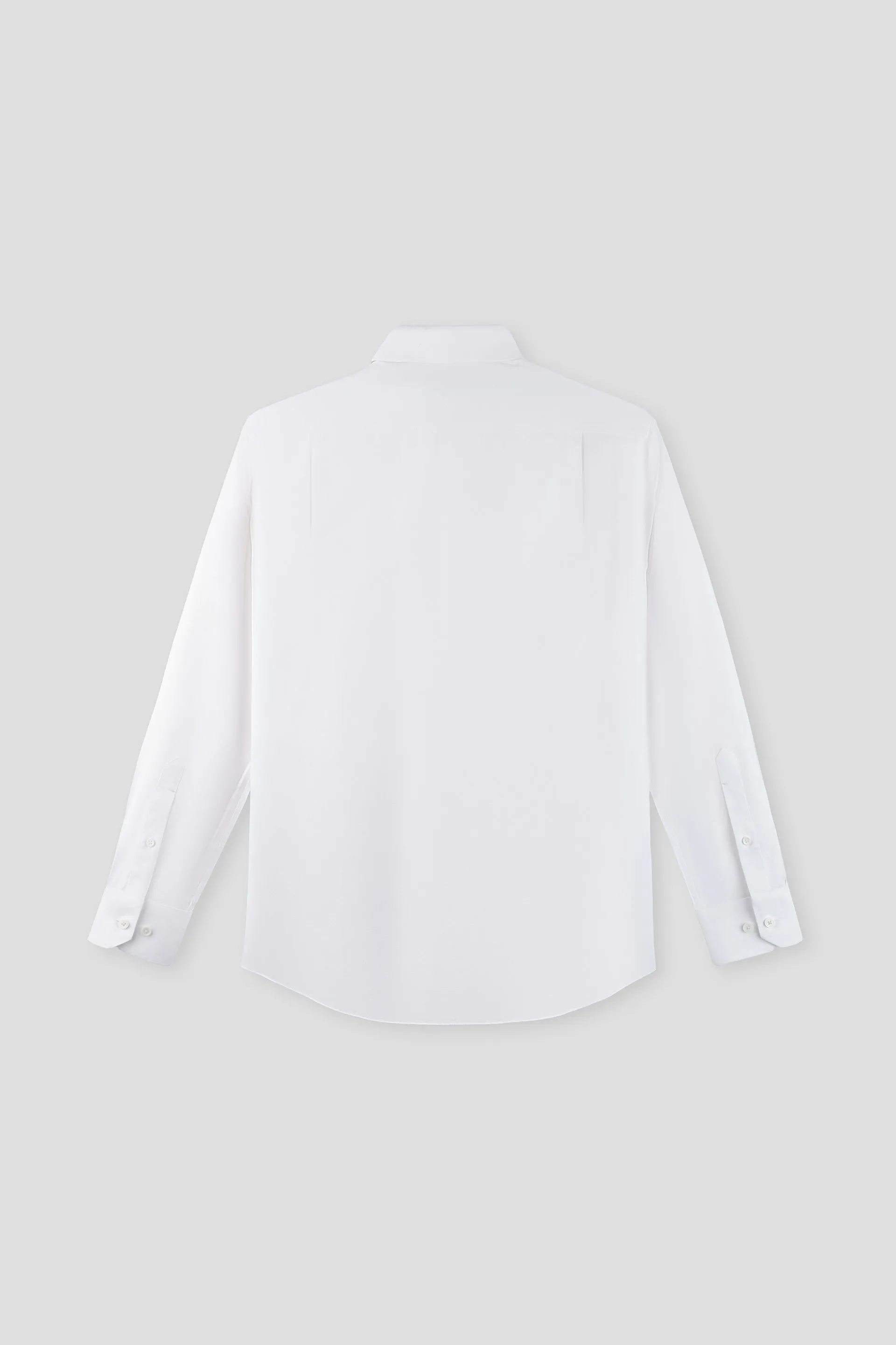 Flexible Knit fade resistant color Repel? Royal Oxford Dress Shirt | White WH001Z