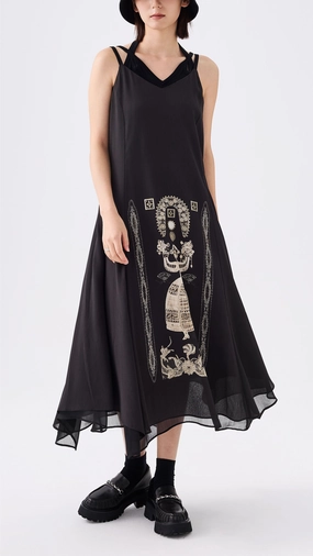 Pattern Dress boho vibe Classic Motion
