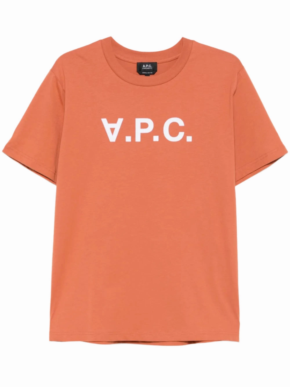 Cozy and Fashionable Terracotta Blanc Standard Grand Vpc Gots T-Shirt
