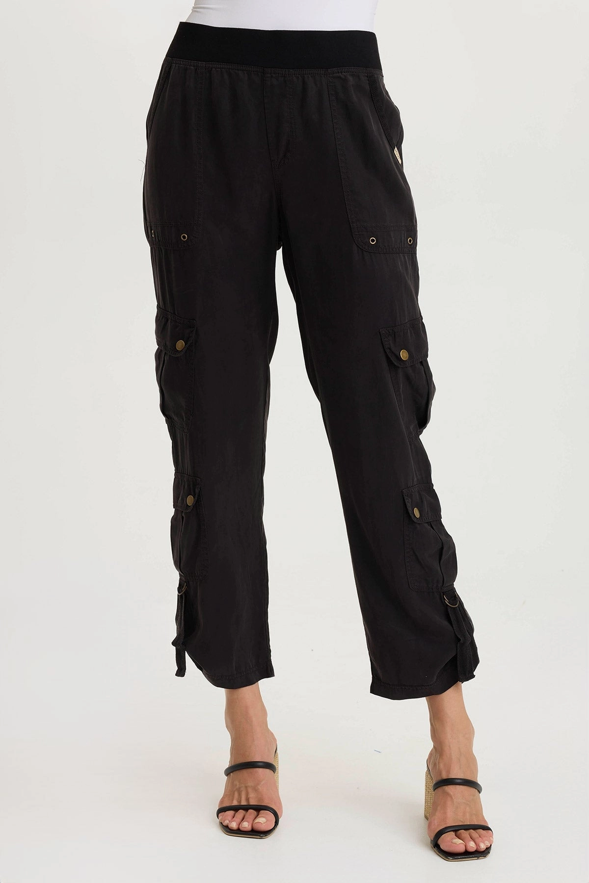 Lowe Twill Tabbed Hem Cargo Pant Compression Support Lining Day Wear