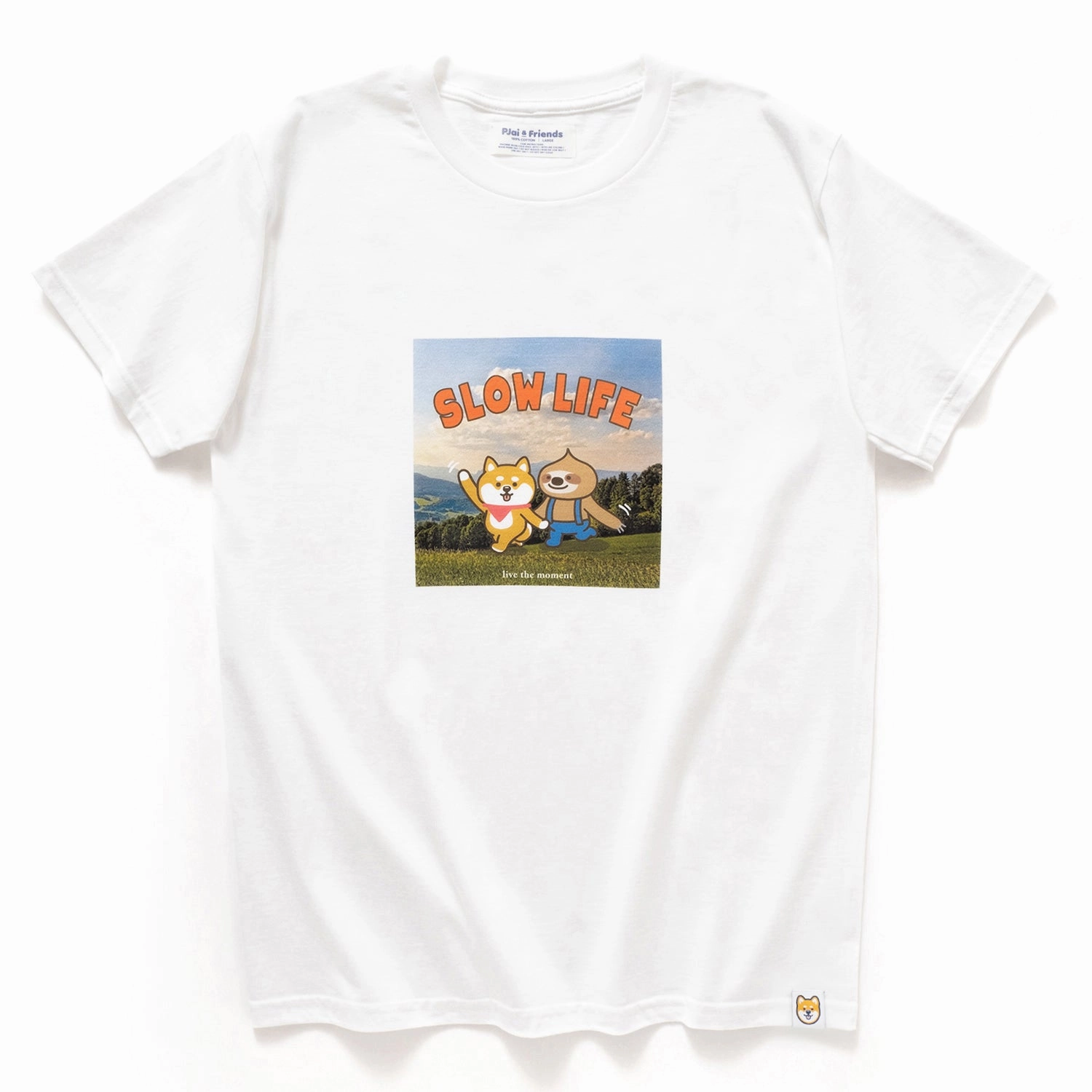 UV Protective Coating Travel Outfit (ZT1119) Slow Life Photo Print Tee