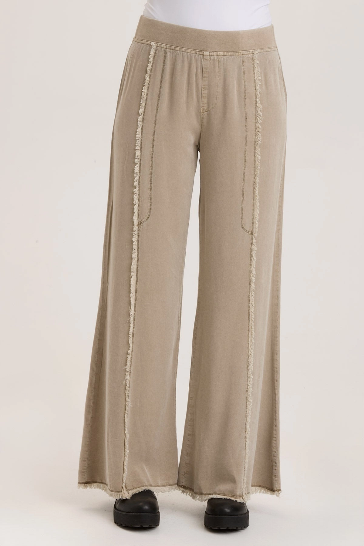 Reinforced Pockets Twill Beach Trouser