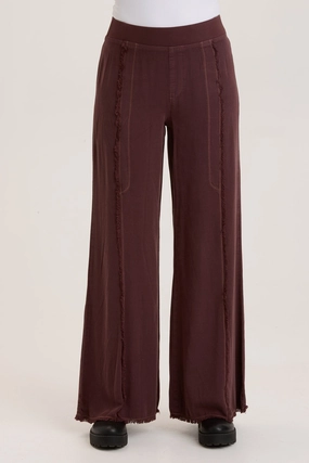 Twill Beach Trouser Rayon drape ErgonomicStitching