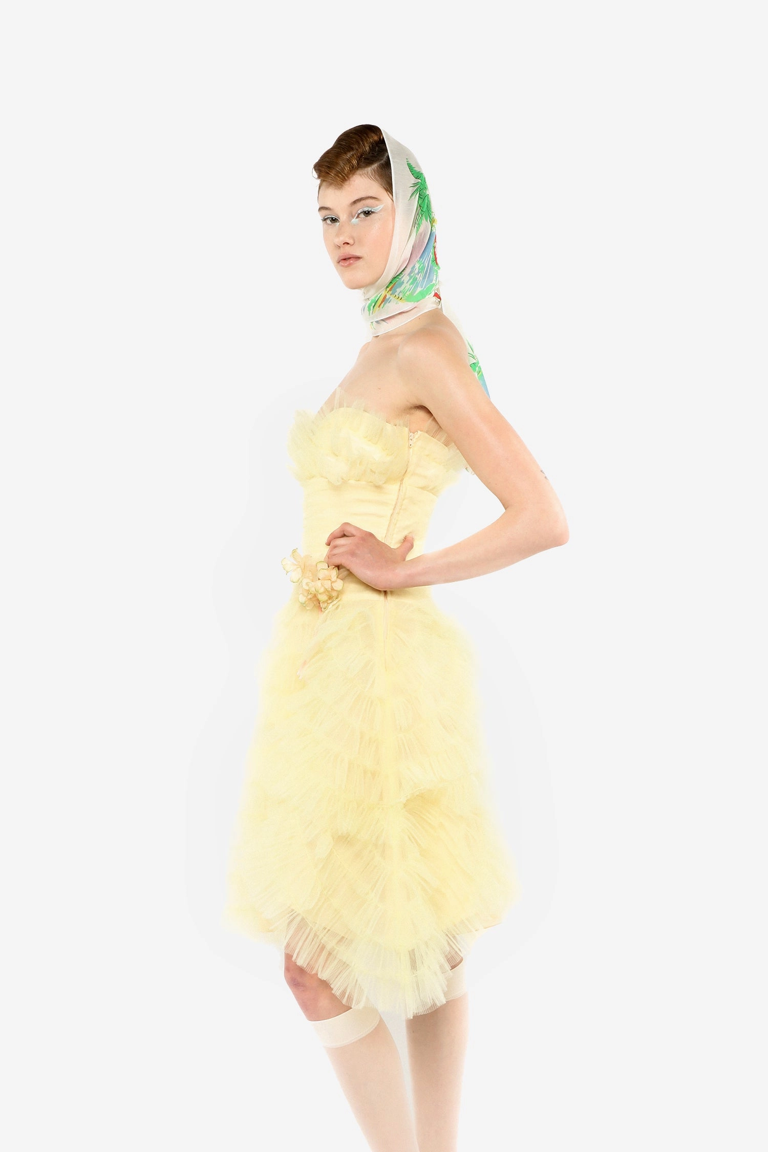 Party Girl Strapless Tulle Dress New York Fitted Neat