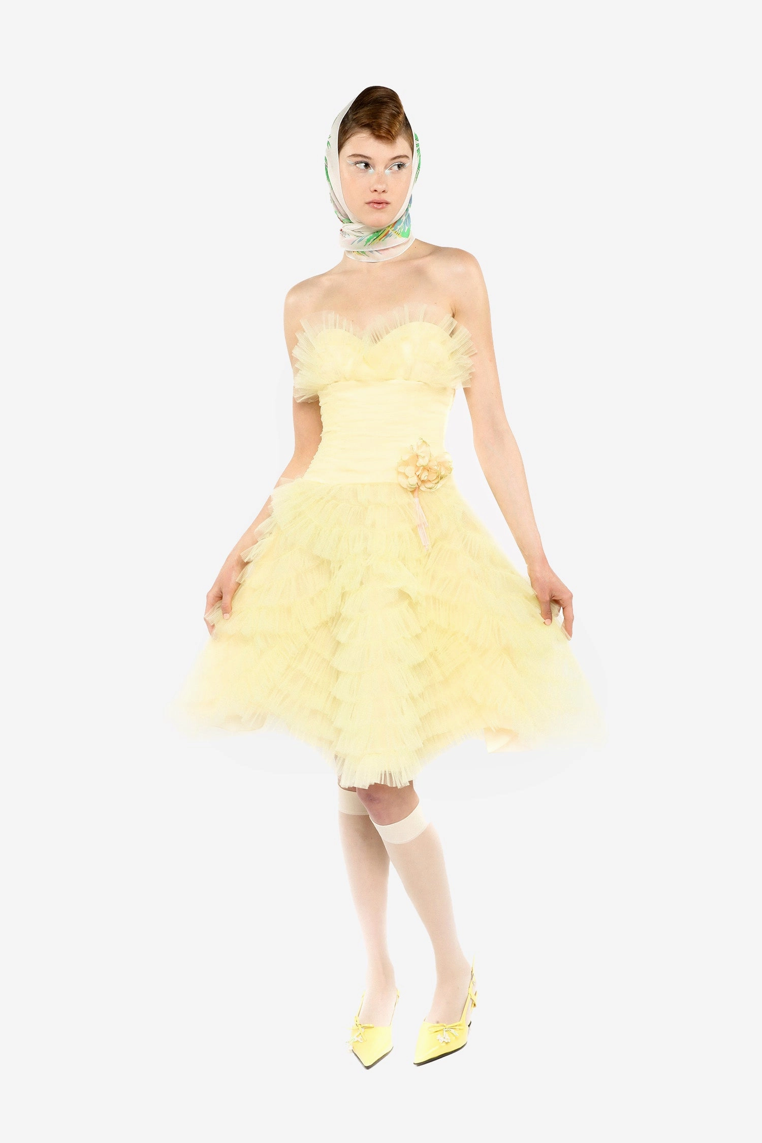 Party Girl Strapless Tulle Dress Chill Mode