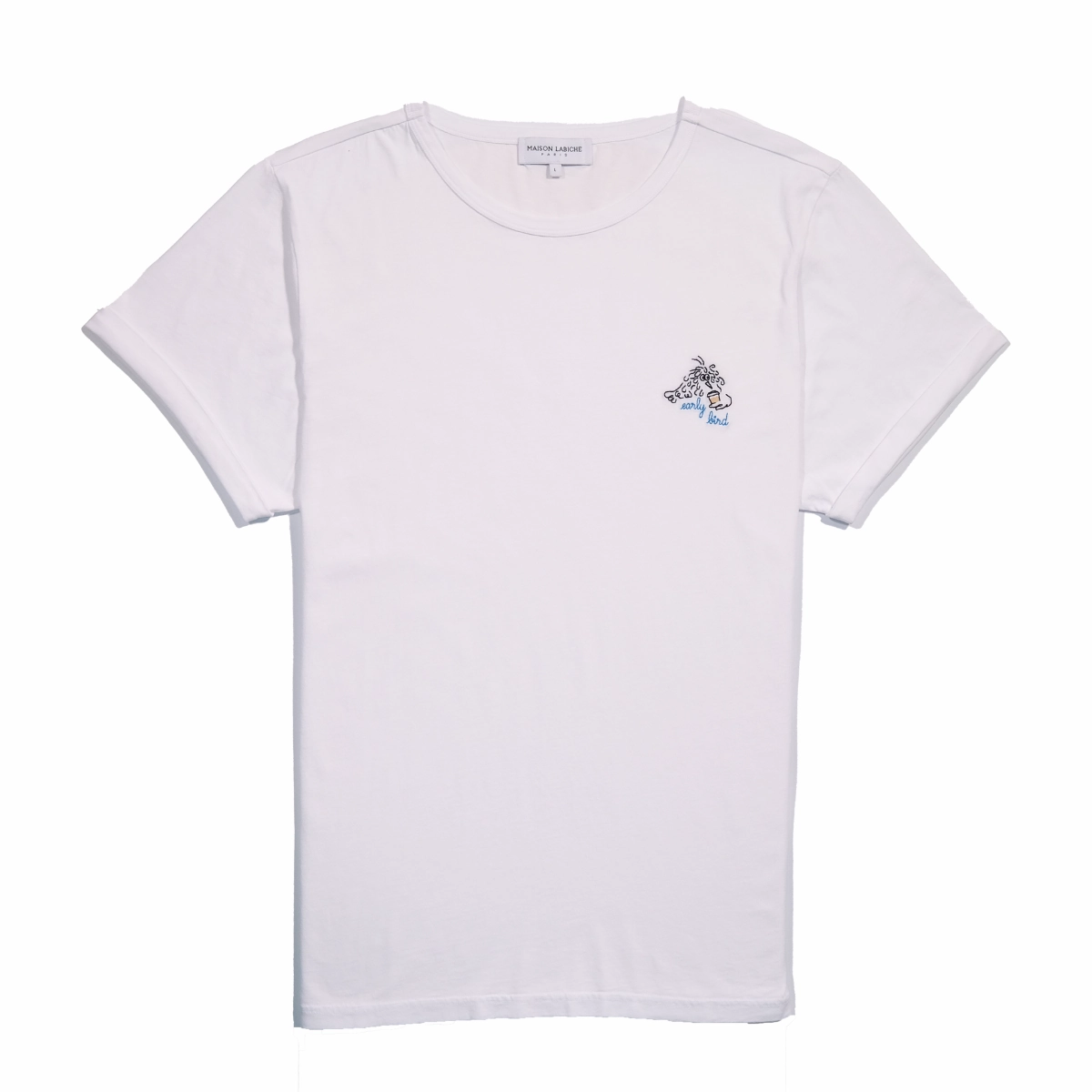 Poitou Patch Earlybird Organic Cotton T-Shirt (unisex) Fashionable Look