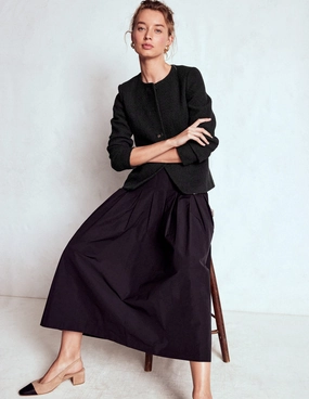 Hampstead Textured Blazer-Black Wrinkle Free Material