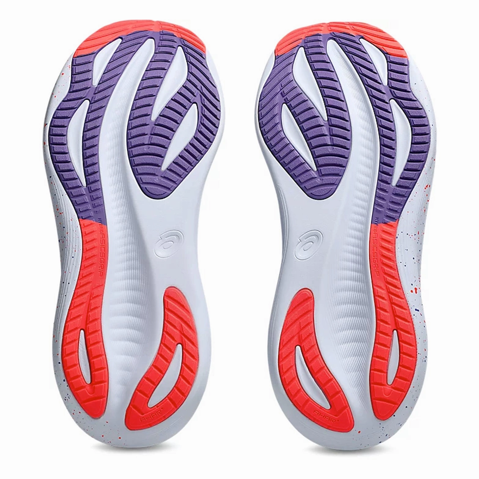 Men's Gel-Nimbus 27 Tokyo Running Shoes Cream / Edo Purple logo - appliqued shoes Supportive Cage