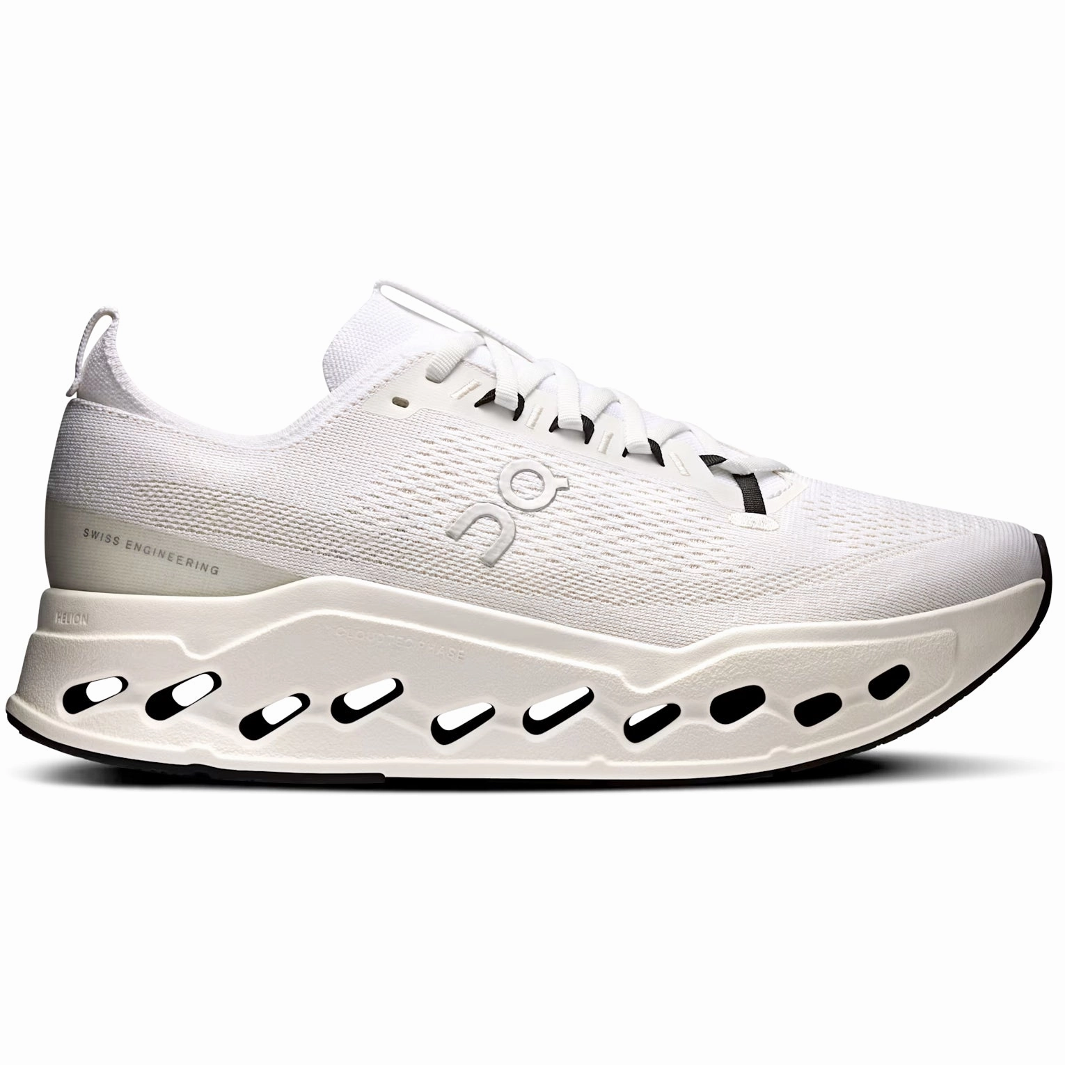 Men's Cloudsurfer Max Running Shoes White / White supination control shoes