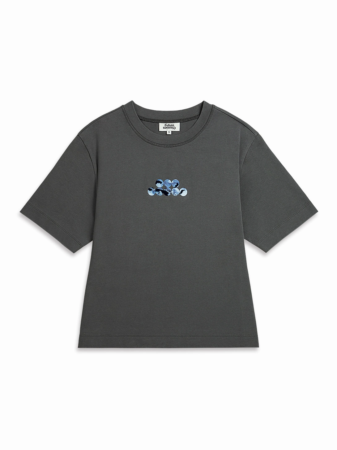 Classic Wearable Flocking Print Symbol Tee