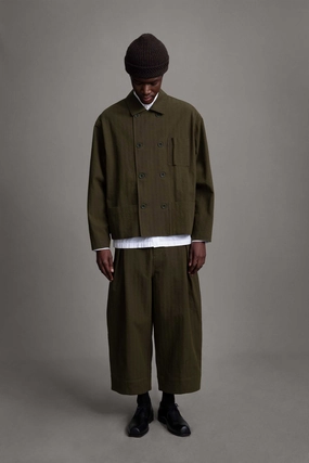 Active Fit THE ETCHER TROUSER / HERRINGBONE SUITING HEATH