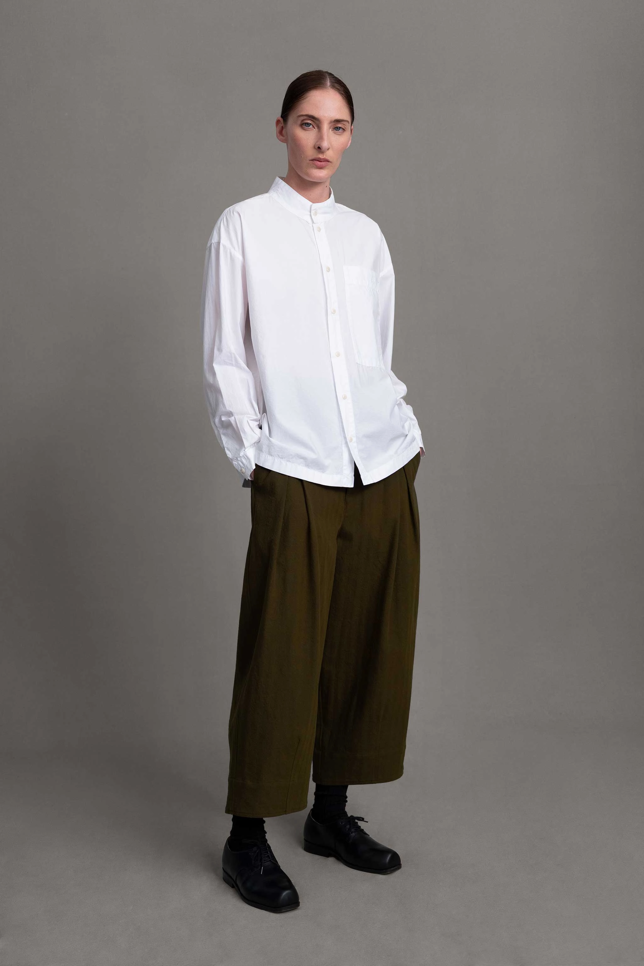 THE ETCHER TROUSER / HERRINGBONE SUITING HEATH Natural Movement