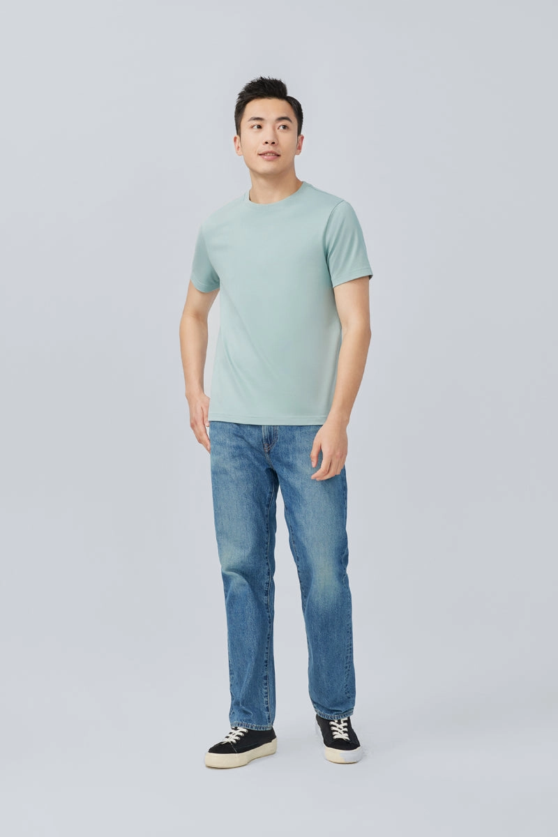 Regal Crew Neck T-Shirt | Green GYE111 Streetwear Style