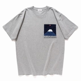 Micro Perforation (ZT860) Mount Fuji Pocket Tee
