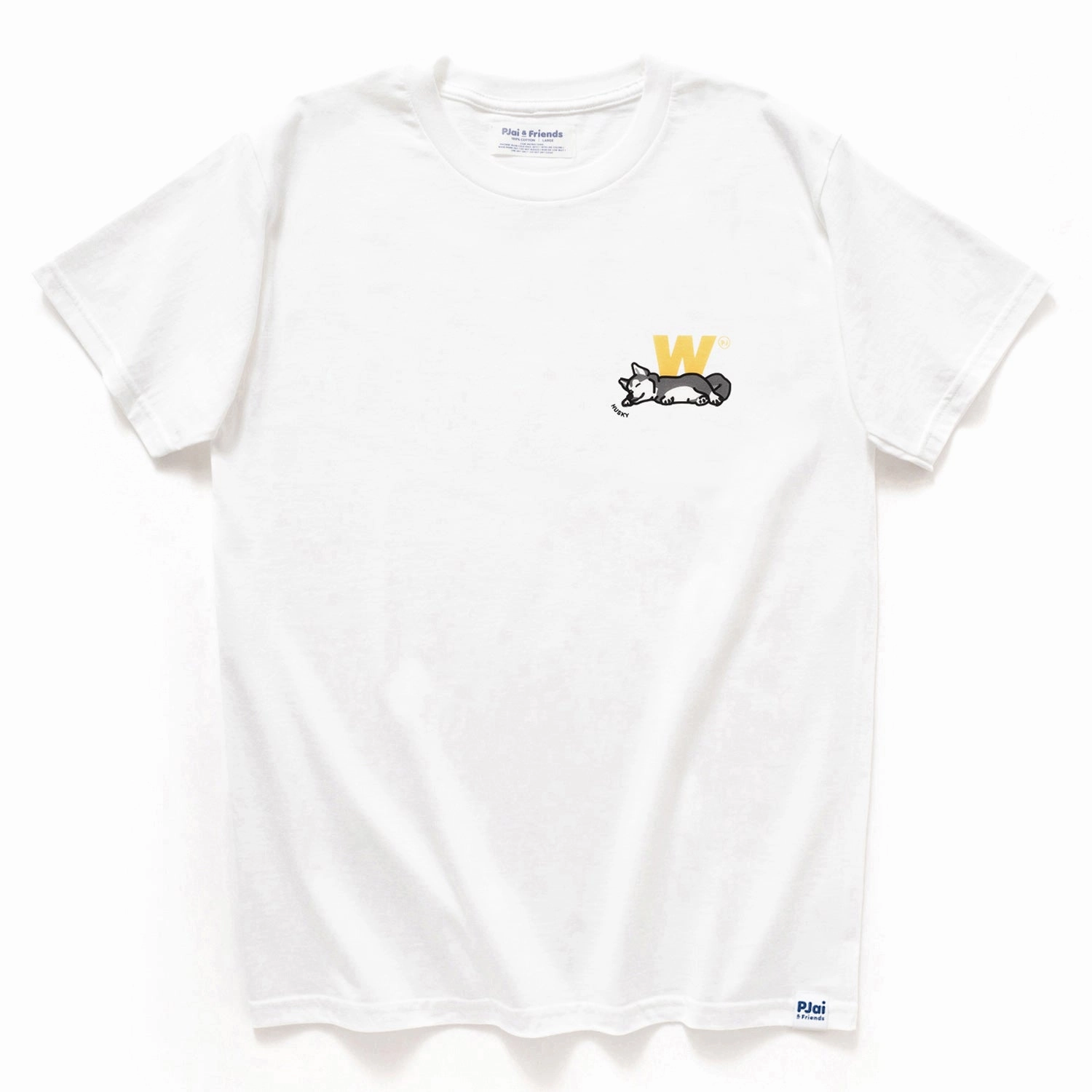 (EMT114) Make Your Own Husky Zzz Graphic Tee Date night Recycled Polyester Blend