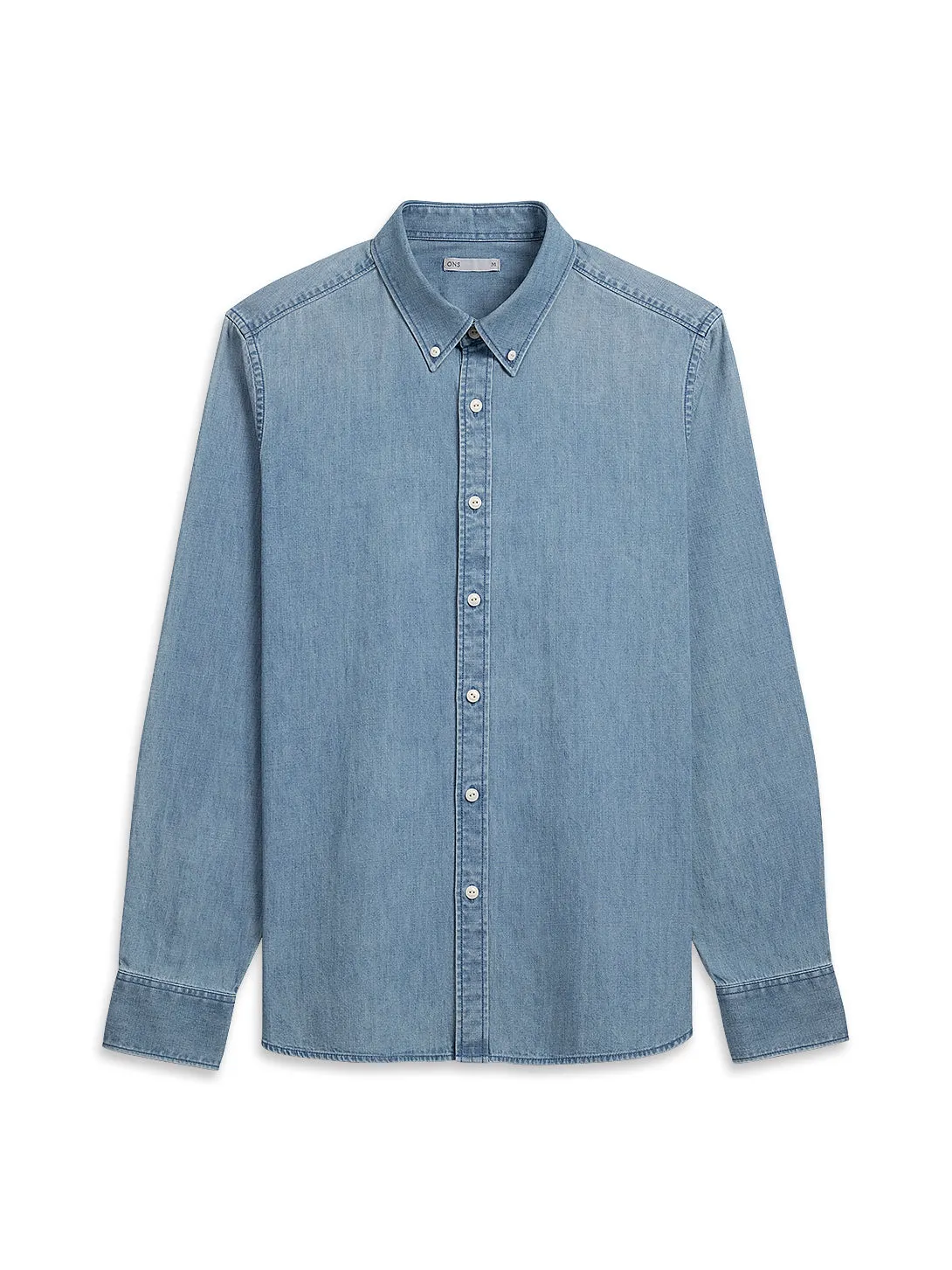 Fulton Denim Shirt Durable Texture Sleepwear