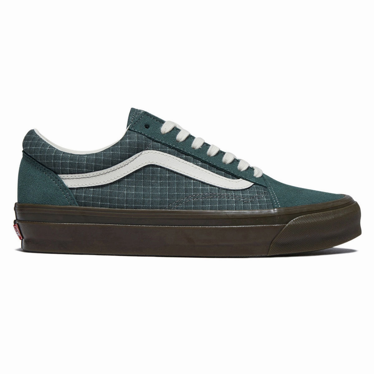 Athletic Look Vans Old Skool MTE Shoes - Washed Ripstop Dark Forest