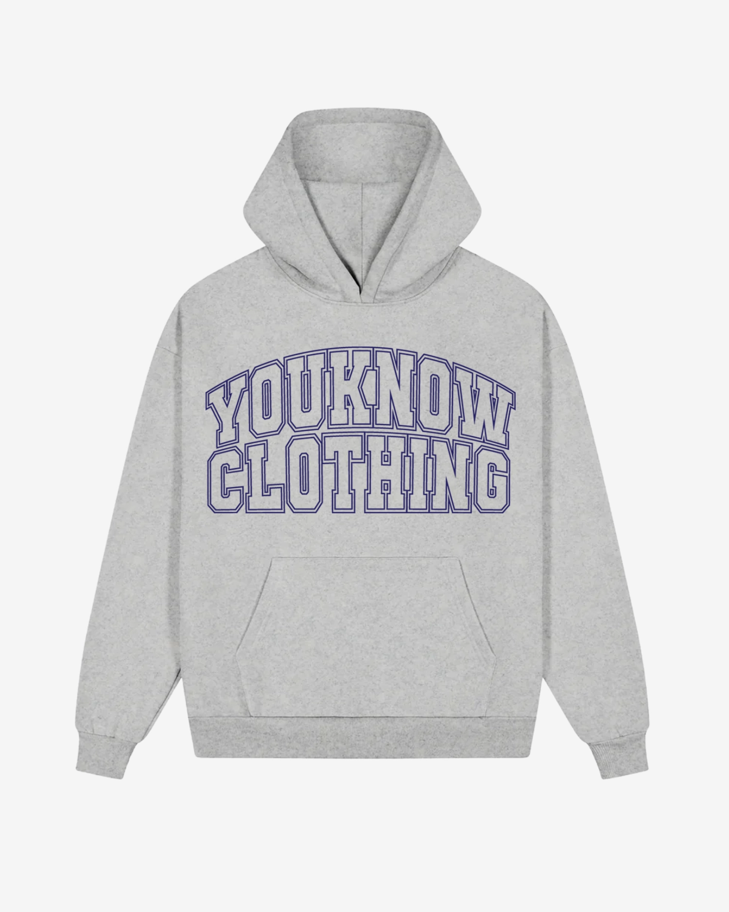 Varsity Hoodie | GREY MARLE minimalistic
