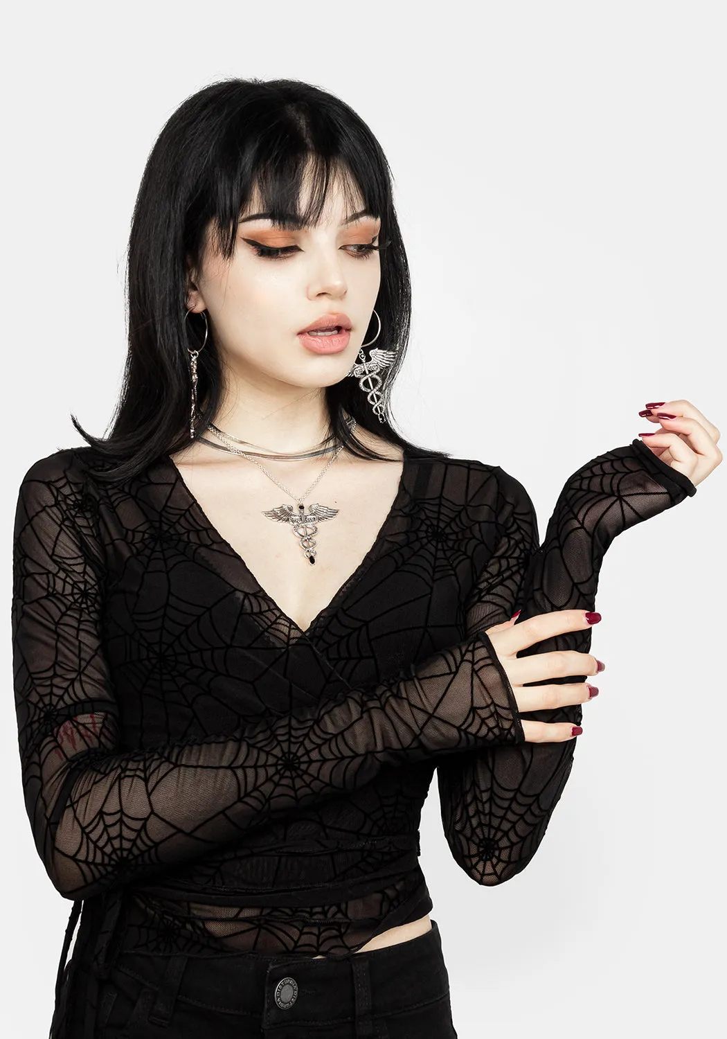 VENOM MESH WRAP TOP Socks