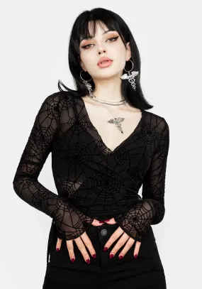 VENOM MESH WRAP TOP Tight - fitting