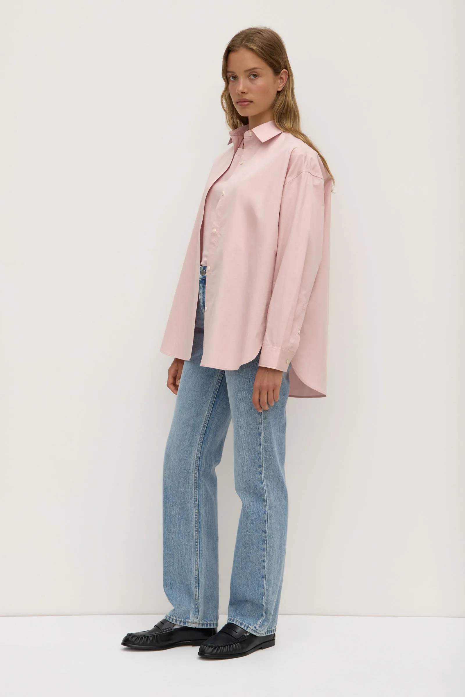 Marigold Poplin Shirt Eco friendly materials