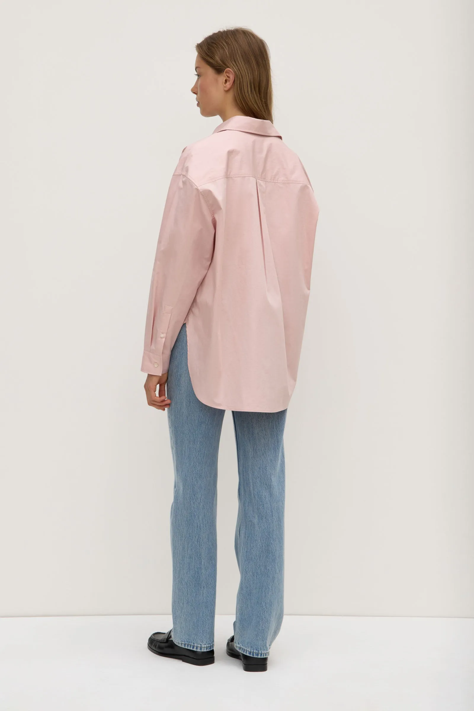 Marigold Poplin Shirt Reinforced Side Vents