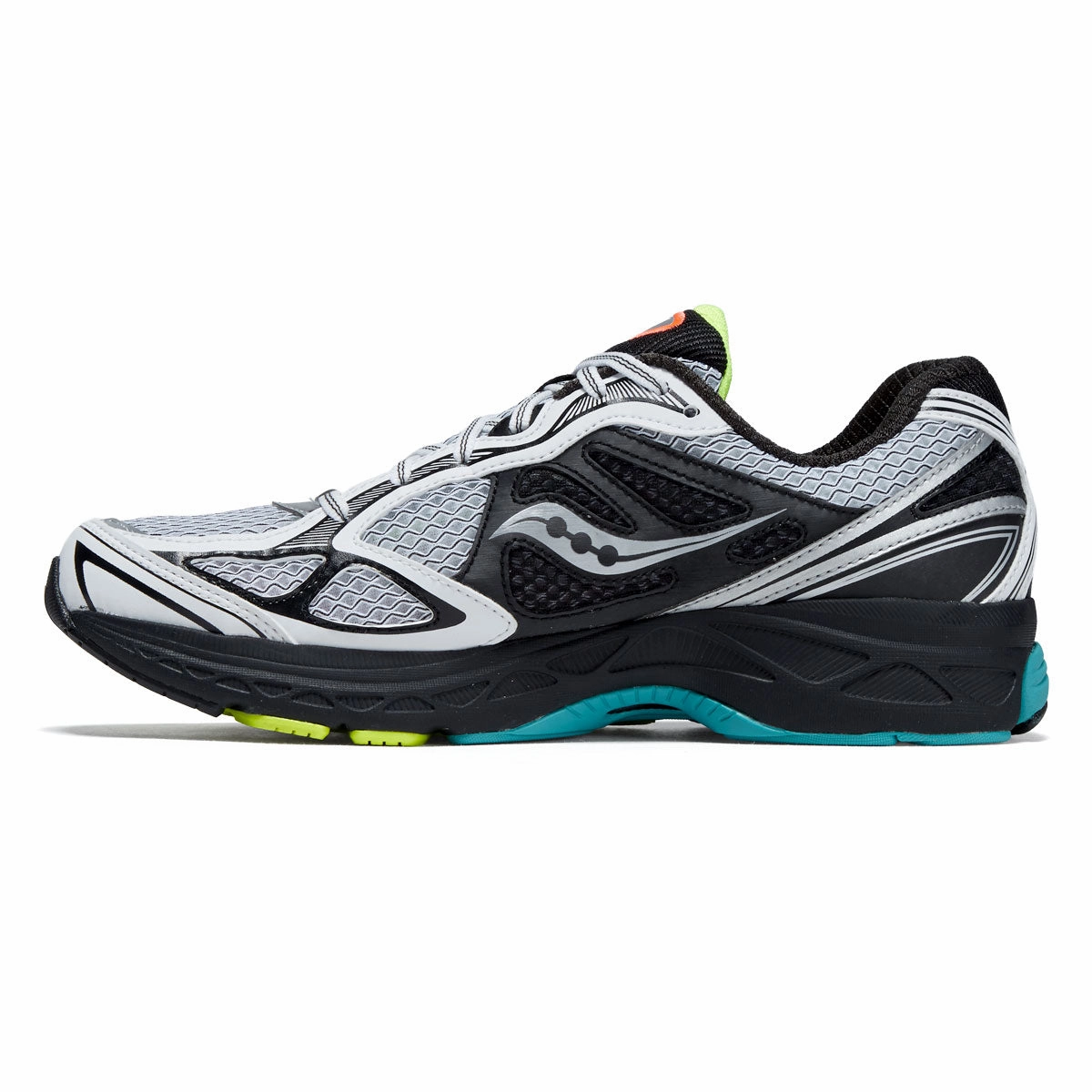 Saucony Progrid Guide 7 Shoes - White/Teal Adaptive Upper