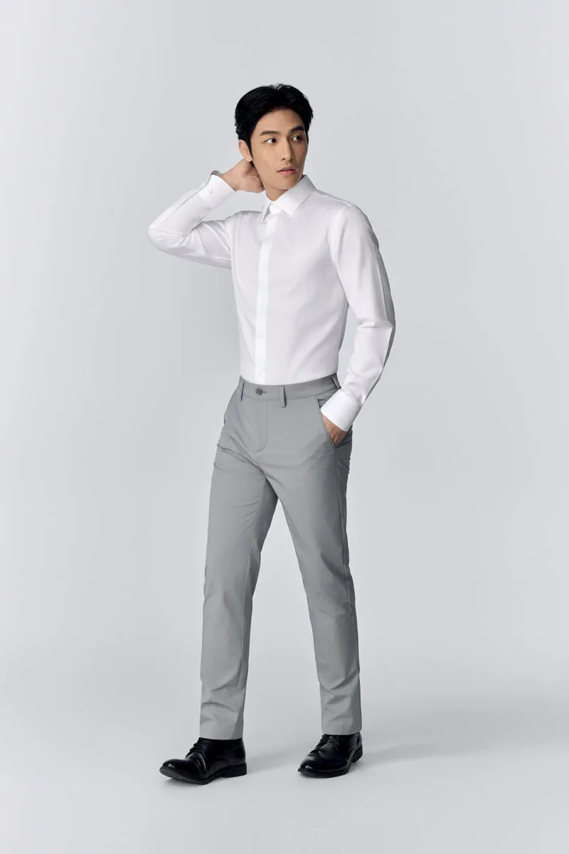 Supreme Cotton Herringbone Dress Shirt | White WH001Z Exclusive Collection Bold colors